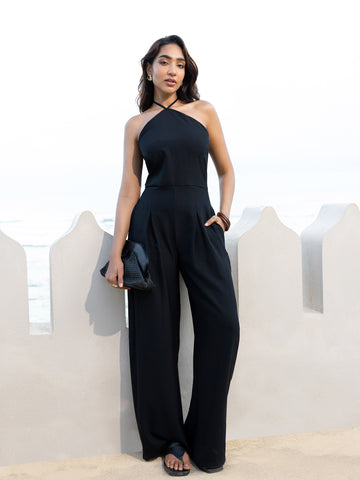 Halter Neck Jumpsuit