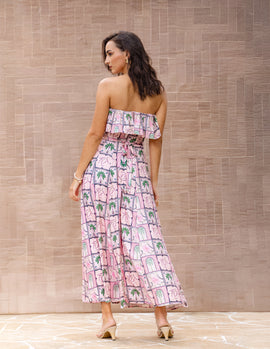 Frill Detailed Tube Dress