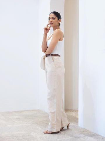 High Waist Wide Leg Pant