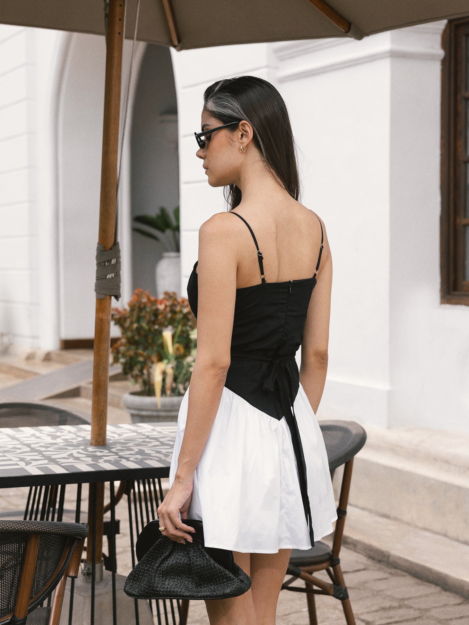 Bustier Detail Corset Mini Dress