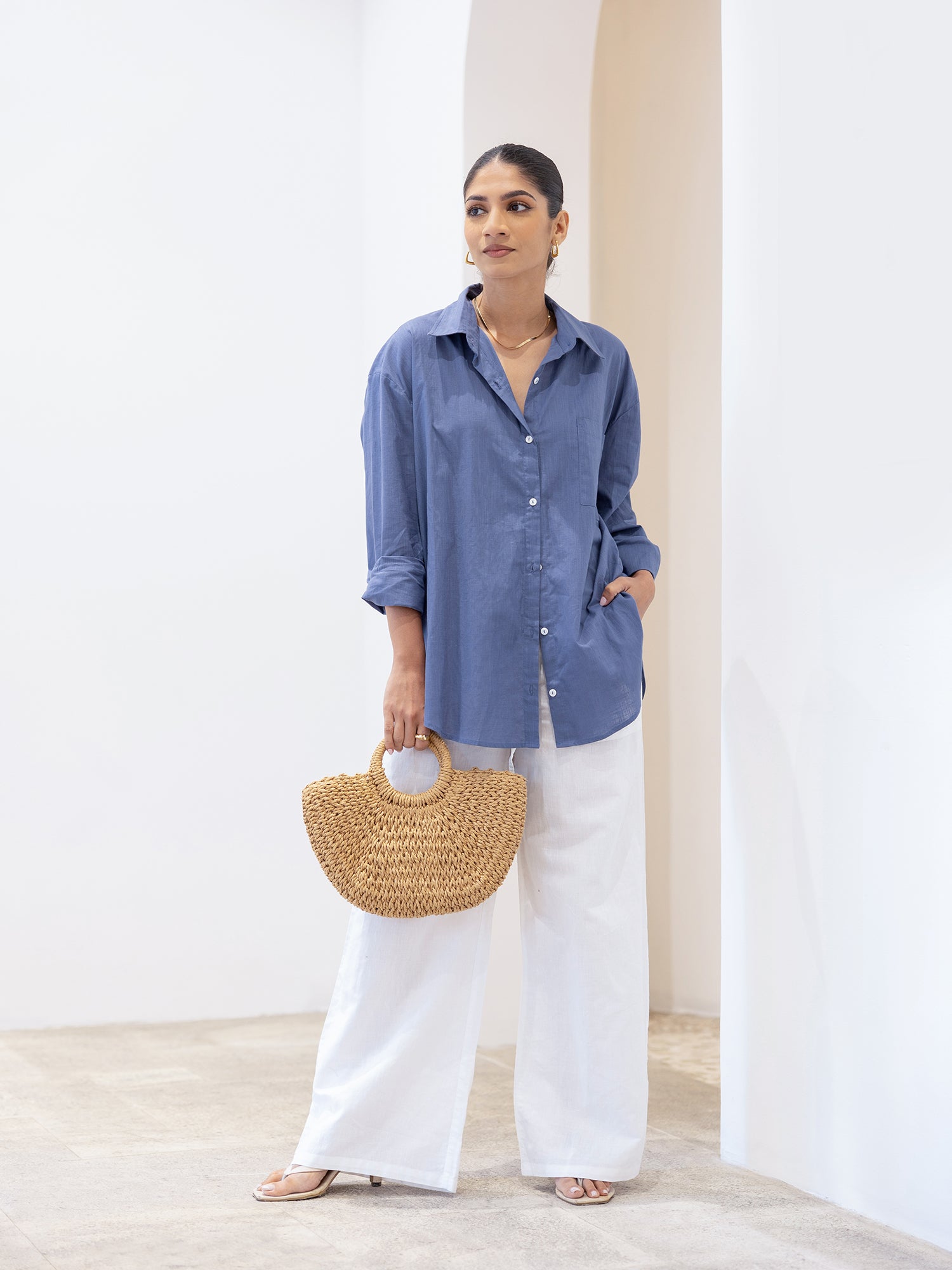 Button Down Oversized Shirt
