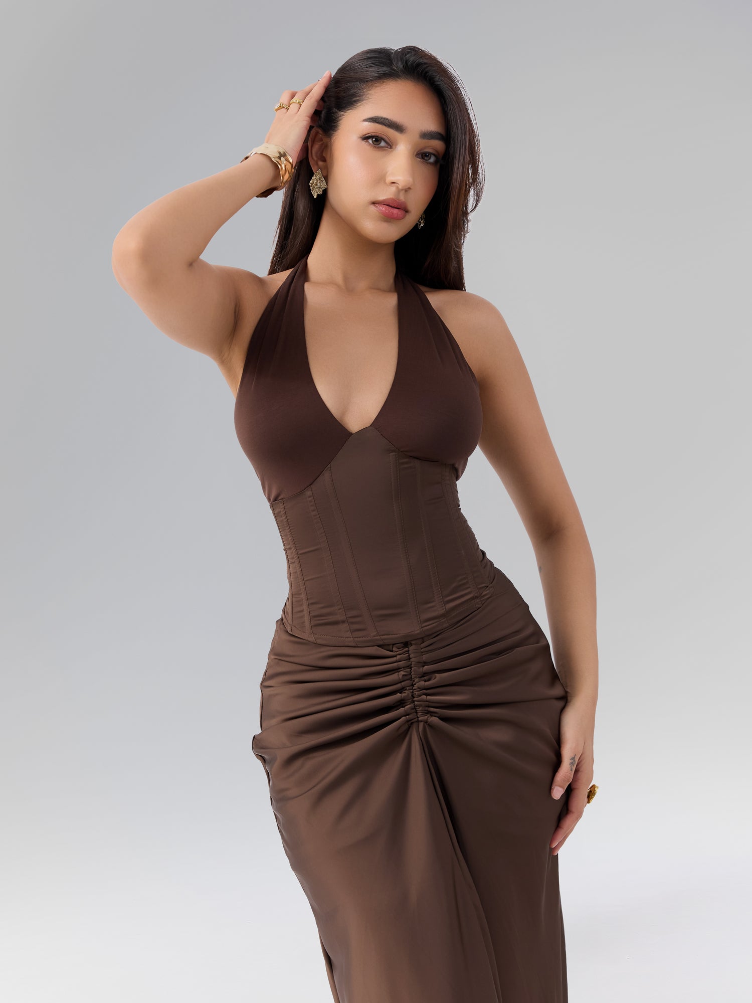 Bustier Detailed Corset Top