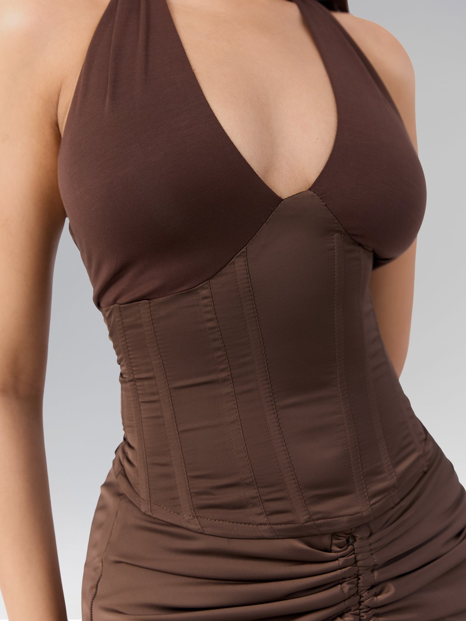 Bustier Detailed Corset Top