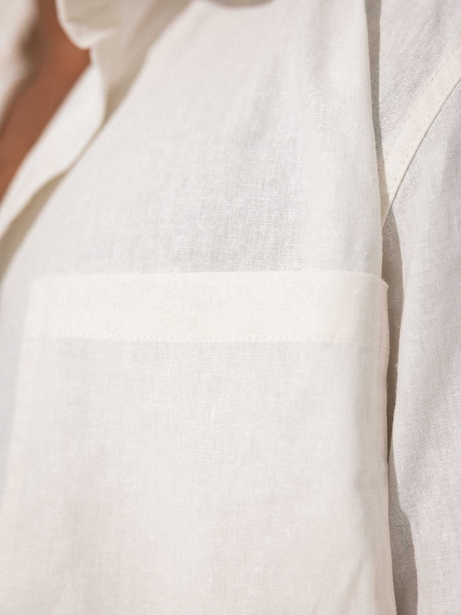 Large cuff fold detail shirt