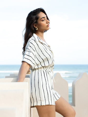 Button Down Romper