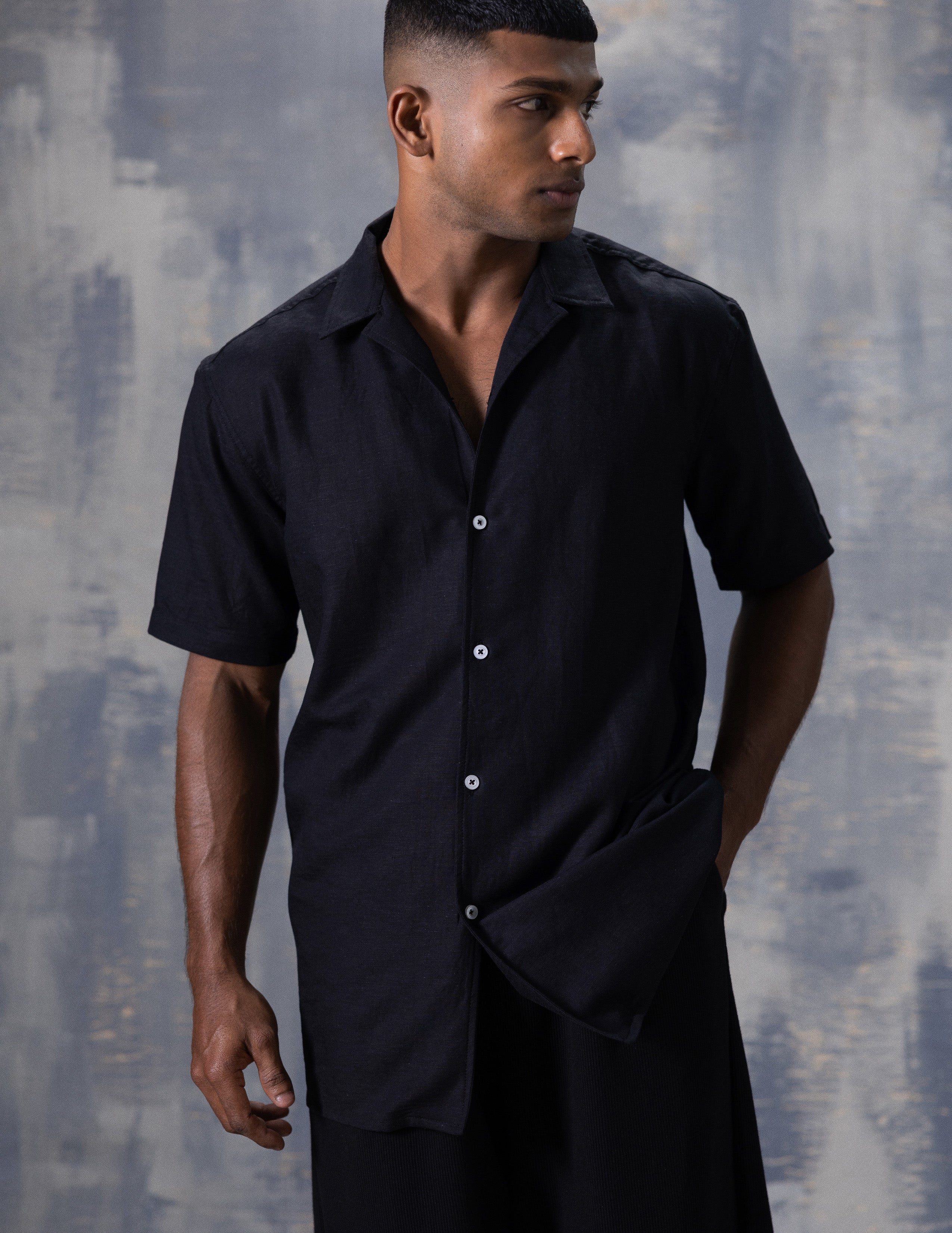 Regular fit short sleeve shirt