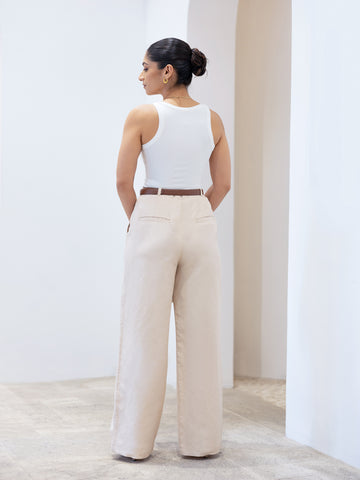 High Waist Wide Leg Pant