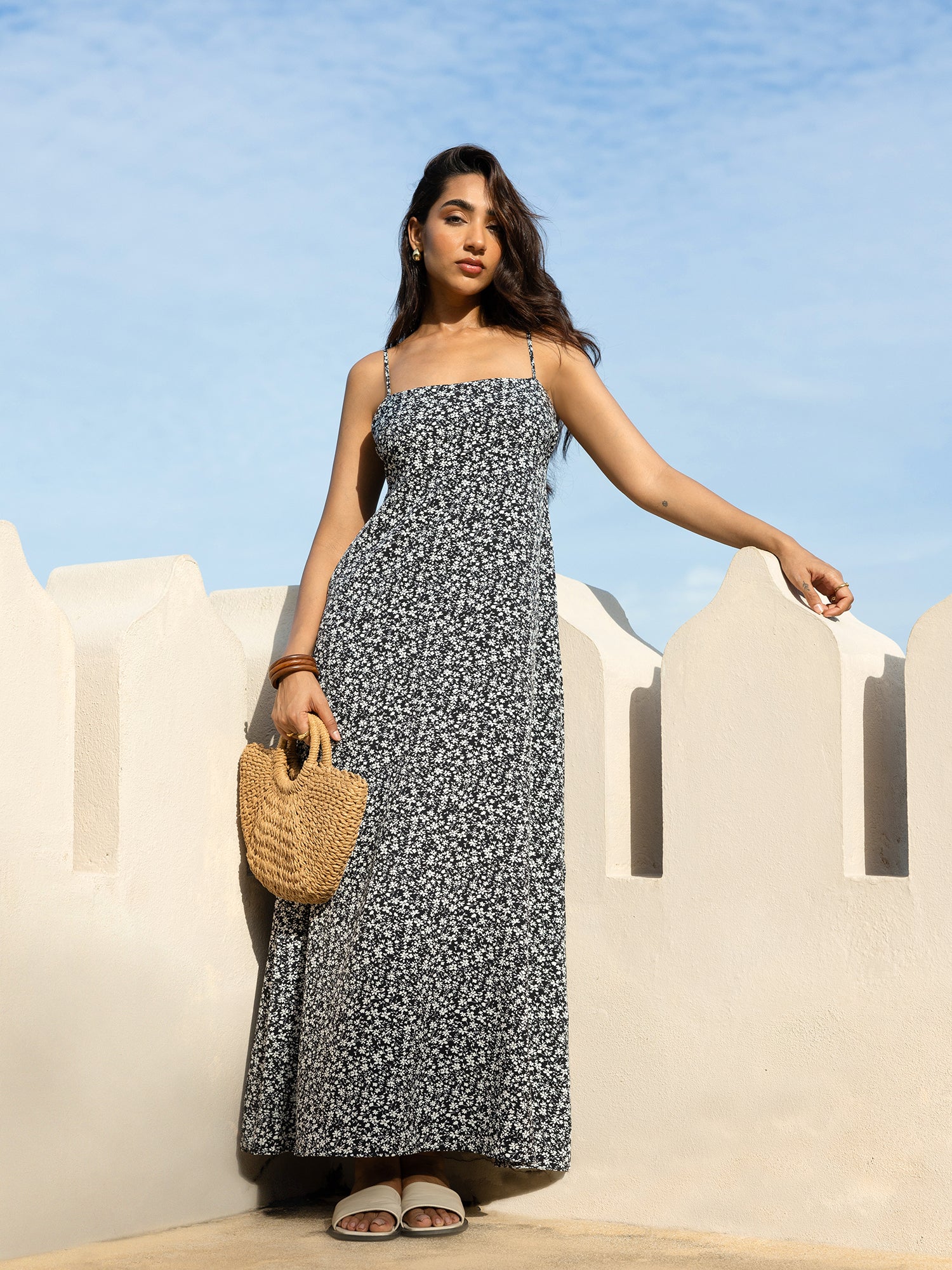 Printed Maxi Dress