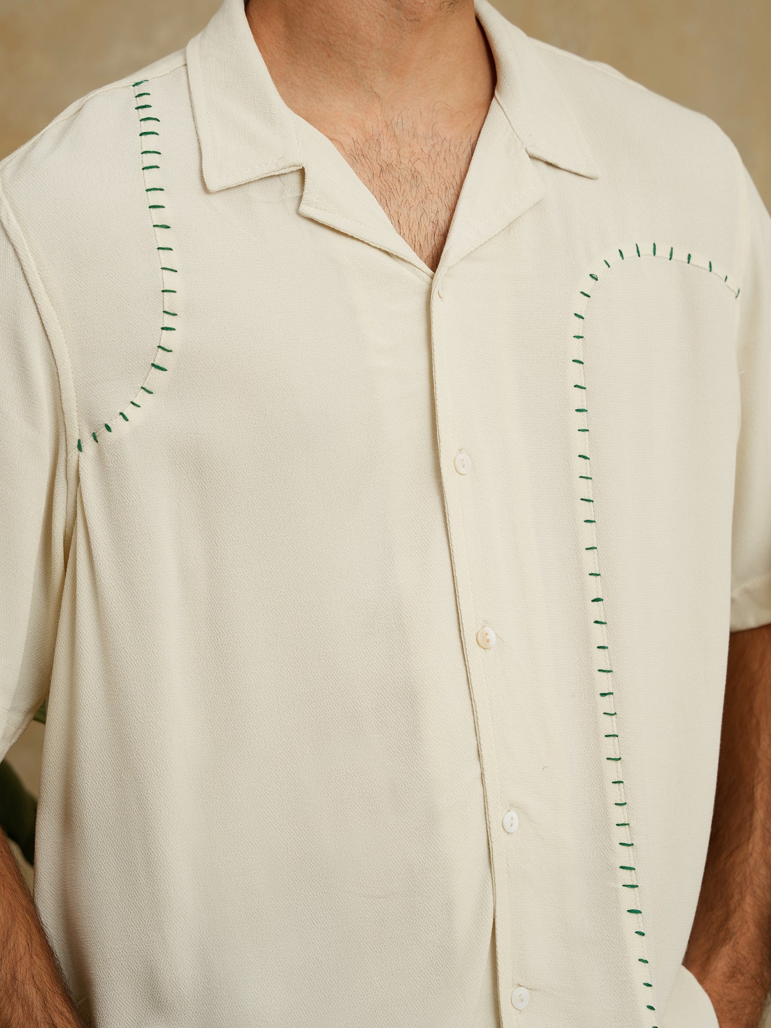 Embroidery detailed shirt