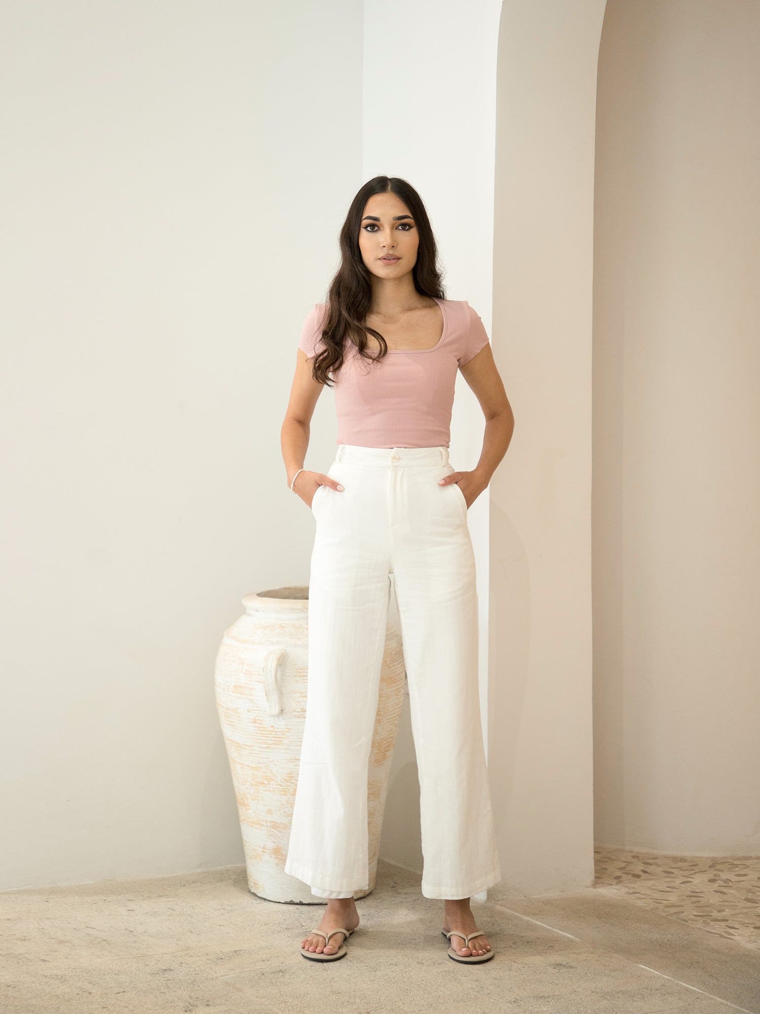 Squre Neck Body Suit