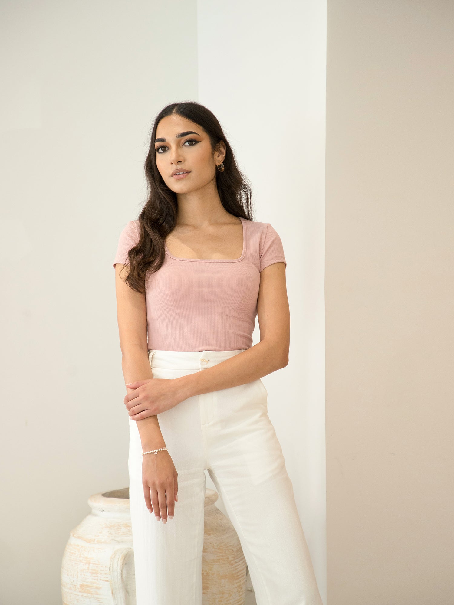 Squre Neck Body Suit