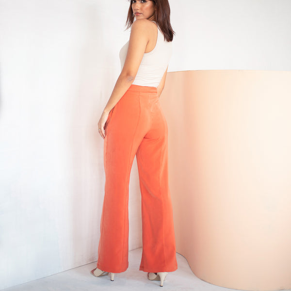 Seam Detail Boot Leg Pant