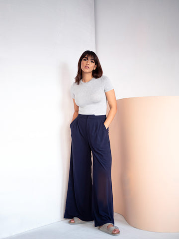 Wide Leg High Waist Pant