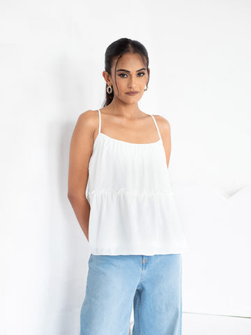 Frill Detailed Cami Top