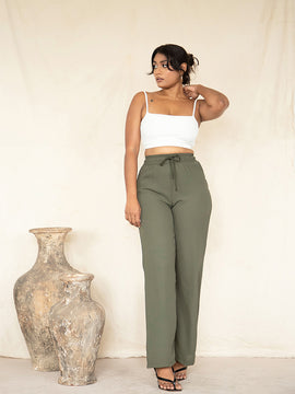 Relax Fit Elasticated Pants