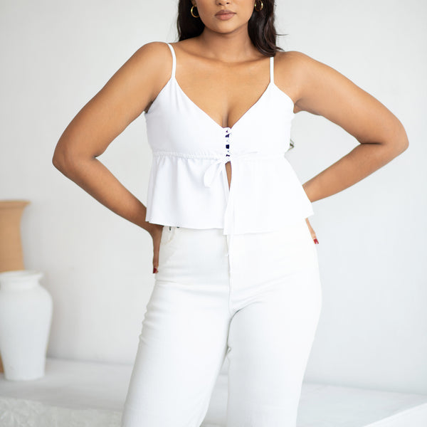 Bustier Detail Cami Top