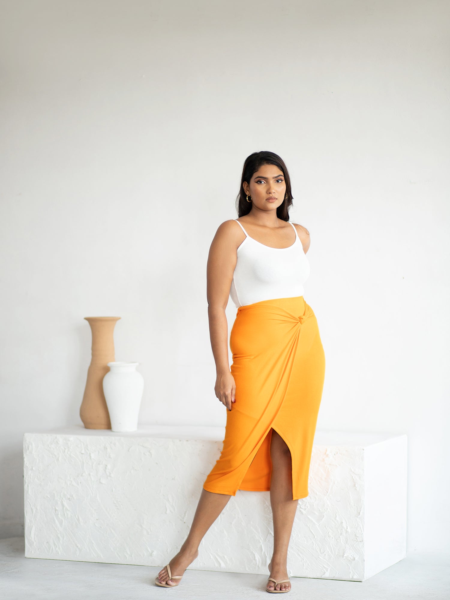 Round Neck Rib Bodysuit