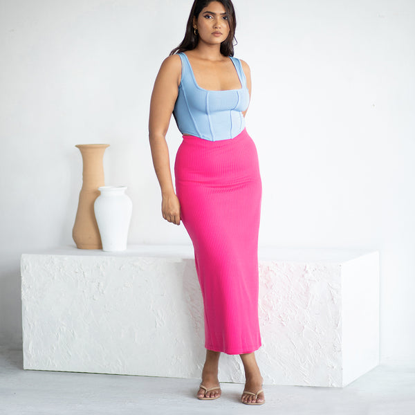 High Waist Maxi Skirt