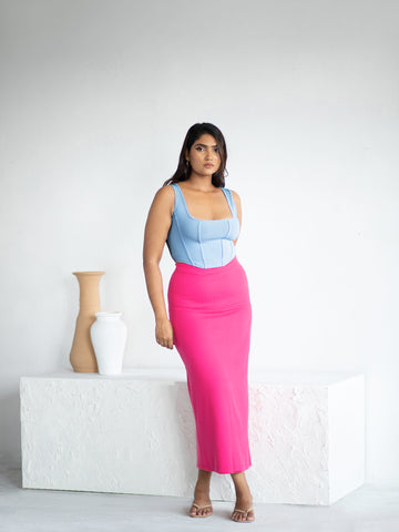 High Waist Maxi Skirt